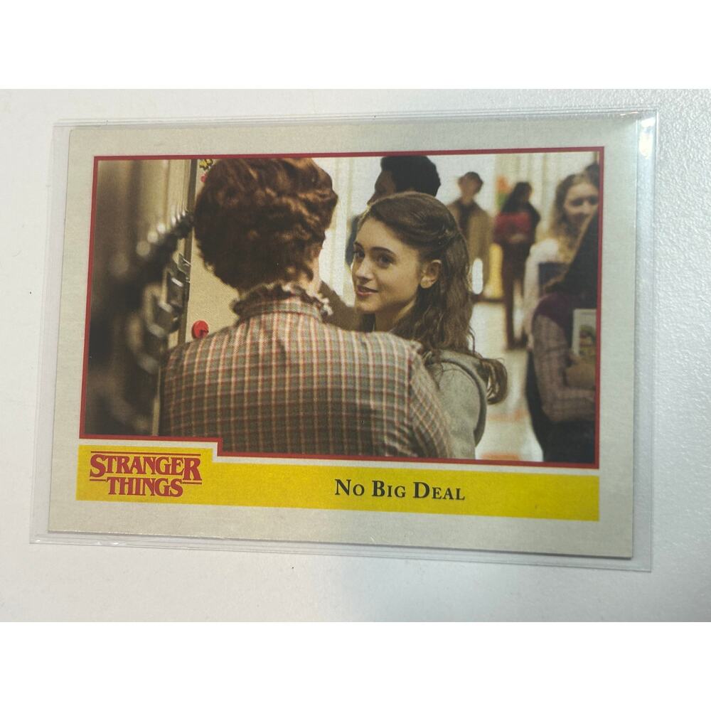 2018 Stranger Things Season 1 Trading Card #6 No Big Deal